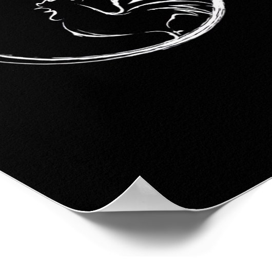 F-Caw-F Funny Wordplay Quote Retro Style Poster (Hoek)