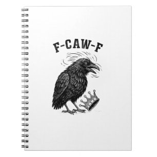 F Caw F Geen Koningen In Amerika Creatieve Stijl Notitieboek
