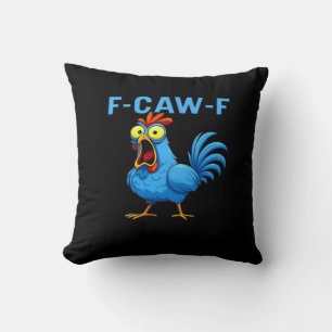 F-Caw-F Grafische Versnellingsbak Creatief Ontwerp Kussen