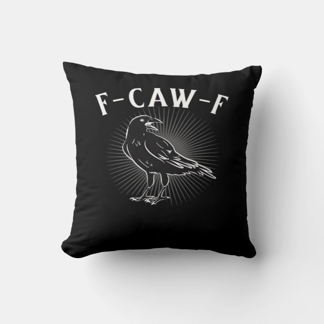 F-Caw-F Grappig Casual Kussen (Voorkant)