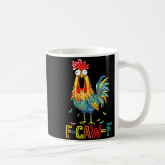 F-caw-f Grappig idee voor werk F Caw F Grappige ka Koffiemok
