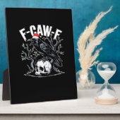 F-Caw-F Grappig Trendsettend Fotoplaat (Zijkant)