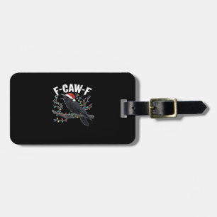 F-Caw-F Grappig Trendy Bagagelabel