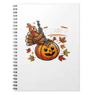 F-Caw-F Grappig Voor Mannen Vrouwen Thanksgiving-K Notitieboek