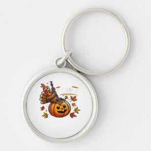 F-Caw-F Grappig Voor Mannen Vrouwen Thanksgiving-K Sleutelhanger