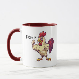 F-Caw-F Grappige Haan Flex Je Veren Mok
