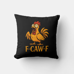 F-Caw-F Grappige Kip Humor Kip Meme Kip L Kussen