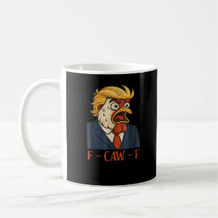F Caw F Grappige Kip Klassieke Vintage Coole Stijl Koffiemok