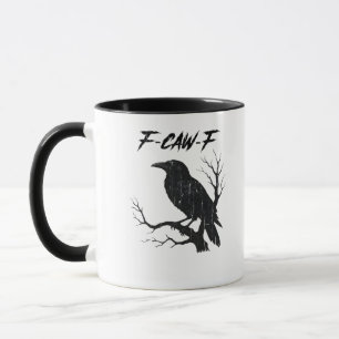 F-Caw-F Grappige Kraai Mok