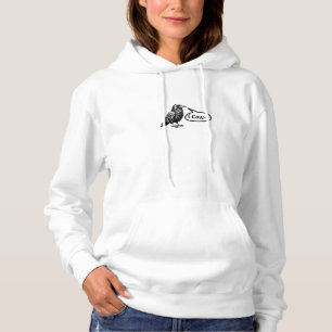 F-Caw-F Grappige Kraai Raaf Pun F-Off Subtiele F-B Hoodie