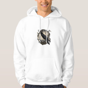 F-Caw-F Grappige Raaf Stijlvolle Pun Gotische Kraa Hoodie