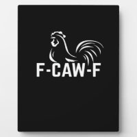 F-Caw-F Grappige Woordspeling Citaat Creatieve Cas