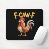 F Caw F Haan, F-caw-f Funny Chicken Muismat (Met muis)