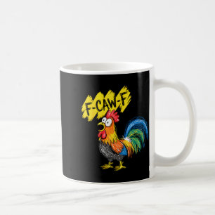 F Caw F Haan Grappige Vogel Fcawf Kippen Fluistera Koffiemok