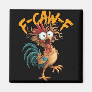 F Caw F Haantje Grappige Vogel Kippenfluisteraar F Magneet