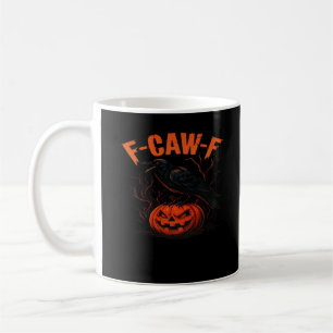 F-Caw-F Halloween trendy casual Koffiemok
