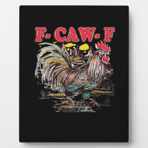 F-Caw-F Hei Hei Moana Haan Klassiek Grappig Grafis Fotoplaat