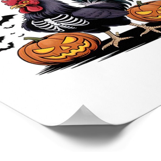 F-Caw-F Humor Crow Funny Gothic Poster (Hoek)