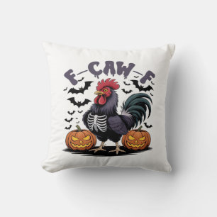 F-Caw-F Humor Kraai Grappig Gotisch Kussen