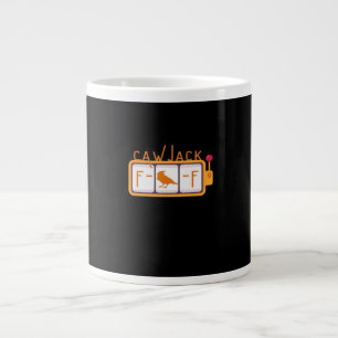 F-Caw-F Jackpot Retro Grafisch Extra Grote Beker