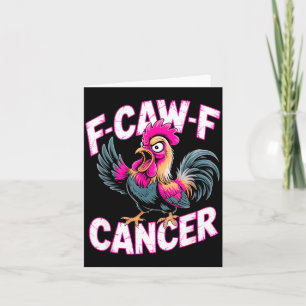 F-caw-f kanker borstkanker bewustzijn accessoires kaart