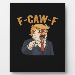 F-Caw-F Kip Anti Klassieke Vintage Grafiek Fotoplaat