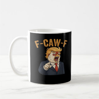F-Caw-F Kip Anti Klassieke Vintage Grafiek Koffiemok