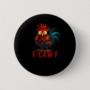 F-Caw-F Kip Essentiële Basisstijl Ronde Button 5,7 Cm