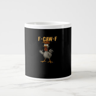 F-Caw-F Kip Essentiële Esthetische Casual Extra Grote Beker