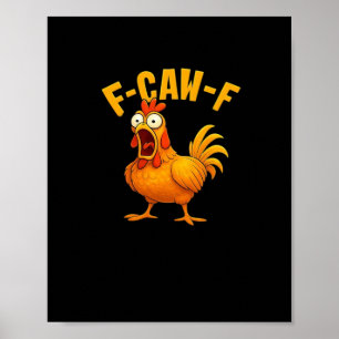 F-Caw-F-Kip Essentiële Grappige Quote Poster