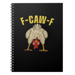 F-Caw-F-Kip Essentiële Kunst Grafisch Notitieboek