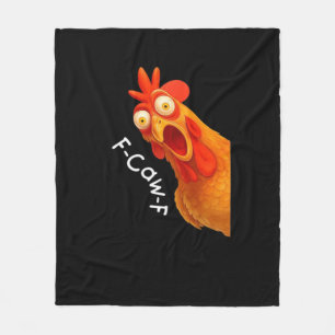 F-Caw-F Kip Essentiële Minimaal Schone Fleece Deken