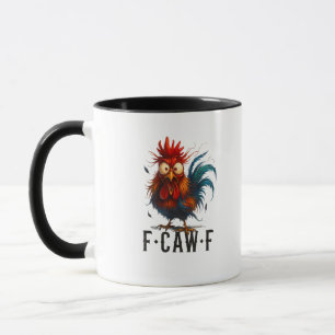 F-Caw-F Kip Haan Grappige Meme Mok