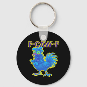 F-Caw-F Kip Klassiek Creatief Casual Sleutelhanger