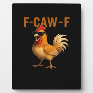 F-Caw-F Kip Klassiek Esthetisch Ontwerp Fotoplaat