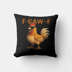 F-Caw-F Kip Klassiek Esthetisch Ontwerp Kussen