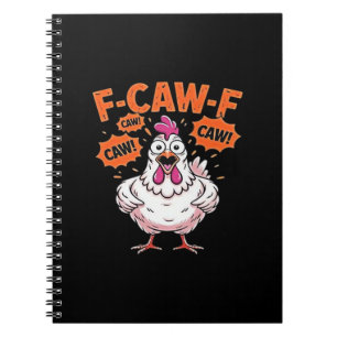 F-Caw-F Kip Klassiek Koel Uniek Notitieboek