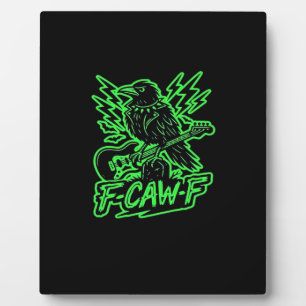 F-Caw-F Kip Klassiek Minimalistisch Schoon Fotoplaat