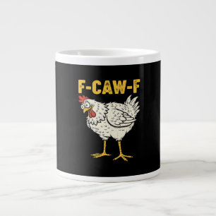 F-Caw-F Kip Klassieke Retro Koel Extra Grote Beker