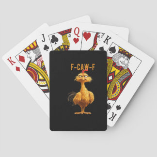 F-Caw-F Kip Klassieke Retro Stijl Pokerkaarten
