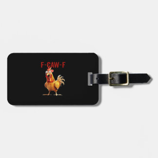 F-Caw-F Kip Klassieke Vintage Kunst Bagagelabel