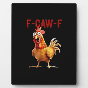 F-Caw-F Kip Klassieke Vintage Kunst Fotoplaat