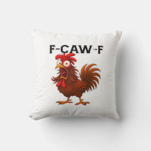 F-Caw-F Kip Klassieker Kussen