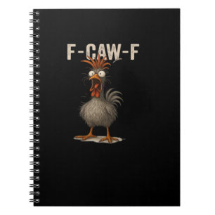 F-Caw-F Kip Retro Klassieker Notitieboek