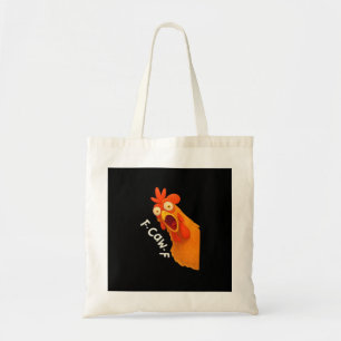 F-Caw-F Kip Retro Klassieker Tote Bag