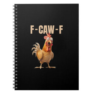 F-Caw-F Kip Vintage Stijl Notitieboek