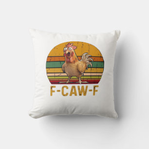 F-Caw-F Kippenhumor Essentieel Minimaal Schoon Kussen