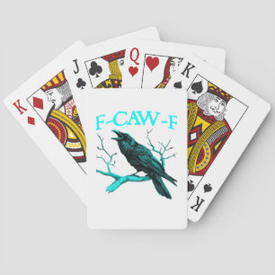 F-Caw-F Klassiek Grappig Trendsettend Pokerkaarten