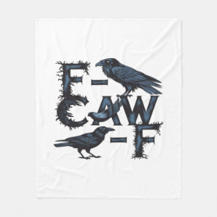 F-Caw-F Klassieke Creatieve Stijl Fleece Deken
