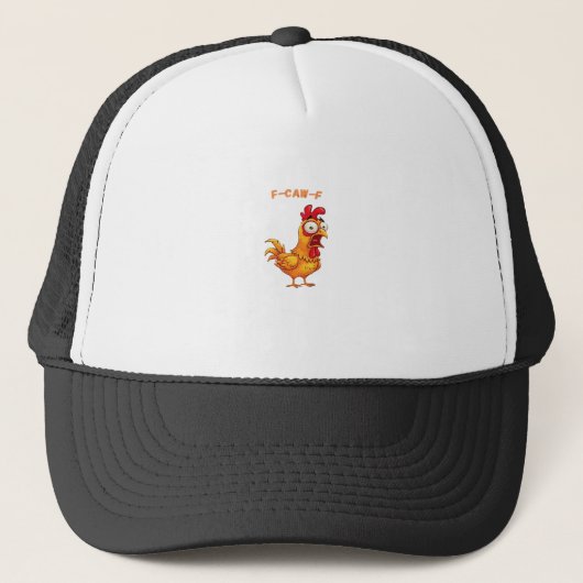 F-Caw-F Klassieke Grappige Quote Trucker Pet (Voorkant)